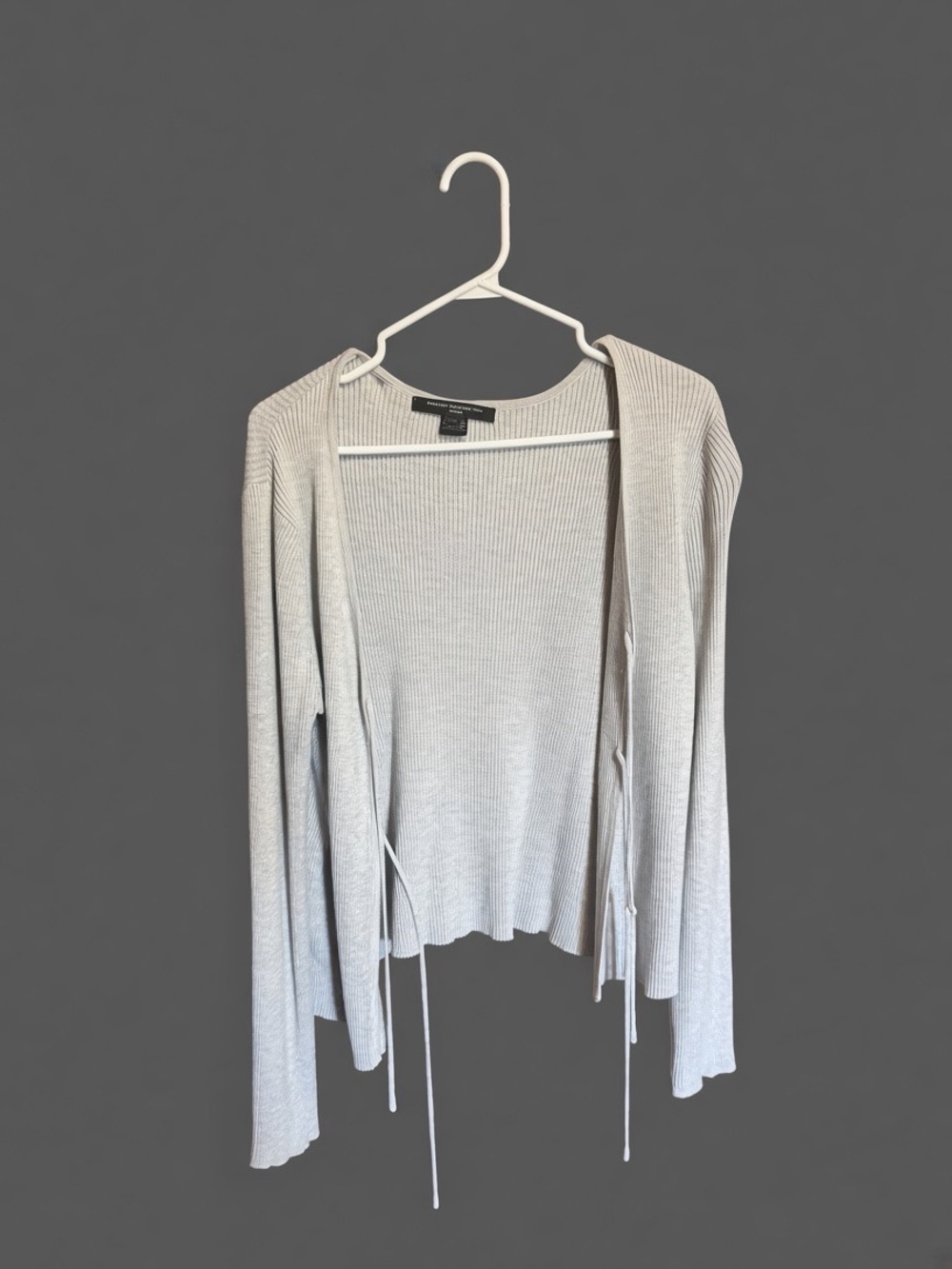 French Connection Lace Up Cardigan